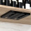 Kitchen Free Punching Holder Wine Glass Rack Multi-Function Goblet Classification Up Organizer Hanging Holder Shelf 6