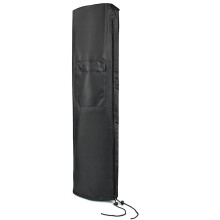 Waterproof Patio Heater Cover Zipper Heavy Duty Storage Cover for Patio Outside Home Use