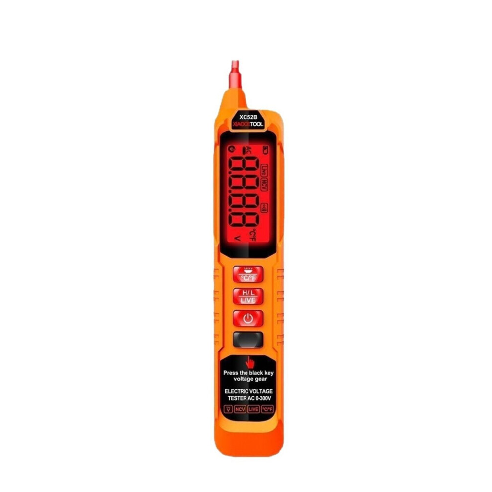 Rechargeable Voltage Tester, Multifunctional High Tester Ncv Voltage Current Resistance Ohm Tool 4851434155448