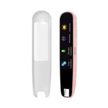 Stylo traducteur intelligent avec scanner et dictionnaire de traduction hors ligne 112 langues, stylo traducteur vocal rose