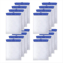 16 kpl suuria suodatinpatruunoita Whisper Bio Bag -suodattimille, akvaariosuodatin Whisper 20i 40i-, IQ20/30/45/60 -malleille
