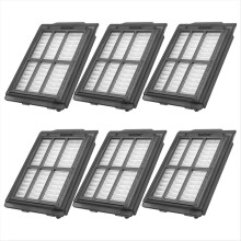 Lot de 6 filtres HEPA de rechange pour aspirateurs Plus 505 Combo/405 Combo