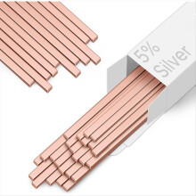 60 Sticks Brazing Rods, Industry Grade for Air Conditioning, Refrigerator, Cold Storage, HVAC Units
