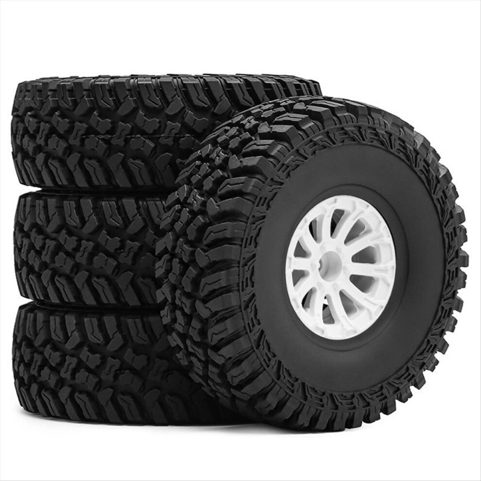 119Mm 1.9Inch Rubber Rock Tyres Wheel Tires Climb For 1/10 Rc Crawler Car Axial Scx10 90046 Trx4 Redcat Gen8,D 4851434195086