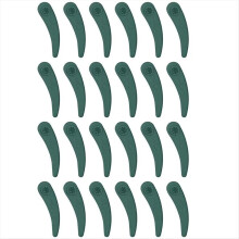 100pcs Green Plastic Grass Trimmer Blades Replacement Blade Fit for ART 26-18Li ART 23-18 Lawn Mower Gardening Accessory