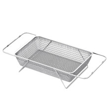 Expandable Cutlery Drying Rack Kitchen Sink Drain Basket Stainless Steel Drain Basket Kitchen Storage Trays