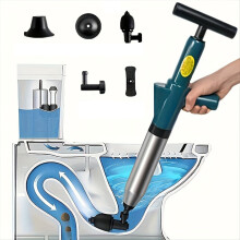 1 Set /6 Pieces, Pipeline Cleaning Tools,Professional Dredge Washbasin,Drain Pipe, Squat Pit,Steel Toilet Dredge.