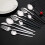 16Pcs Blue Silver Dinnerware Stainless Steel Cutlery Set Knife Tea Spoon Dinner Flatware Set Kitchen SilverwareTableware 3
