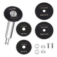 Inside Pipe Cutter for PVC Pipe, Internal Plastic Pipe Cutter 5 Steel Replacement Saw Blades for Drill & Impact Driver