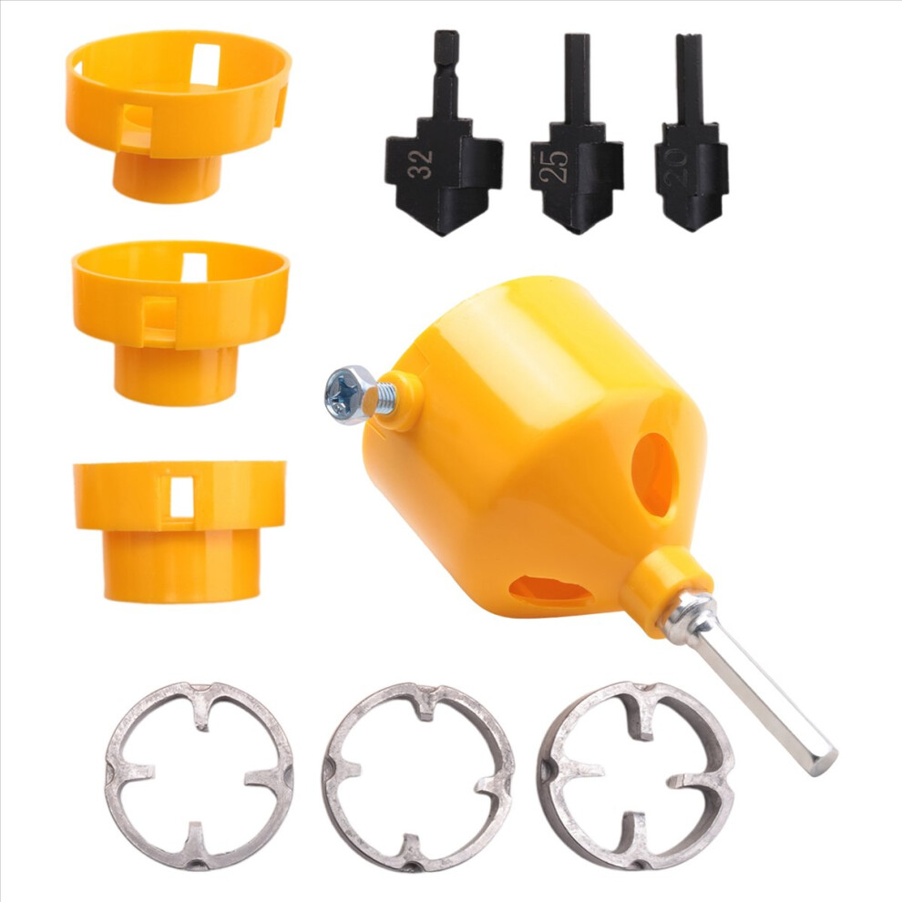 Ppr Lifting Stepped Drill Bit With Pvc Pipe Threader Water Pipe Expansion Drill Punch Plumber Power Tool 4851434117743
