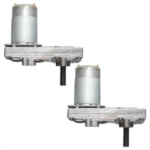 2 τεμάχια 555 Metal Gear DC Motor 12V 24V Υψηλής ροπής κινητήρα χαμηλού θορύβου για έργα DIY
