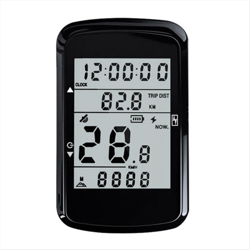 Draadloze fietscomputer met touchscreen, fietscomputer, mountainbike, snelheidsmeter, fietsaccessoires