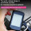 Draadloze fietscomputer met touchscreen, fietscomputer, mountainbike, snelheidsmeter, fietsaccessoires 2