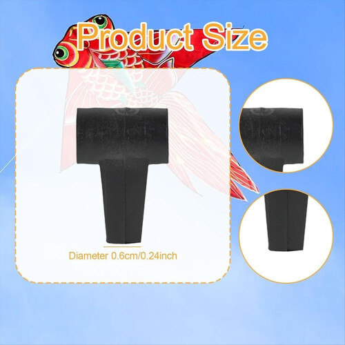 30Pcs Kite Connectors Kite Accessories Three Way Stable Performance Enhanced Stability Easy to Install 8mm 2