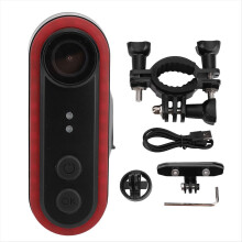 Fietscamera 1080P 140 Groothoek IPX6 Waterbestendig Oplaadbare Fiets Achteruitrijcamera met Achterlicht voor Fietsen