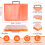 48 Grids Large Plastic Organizer Box with Adjustable Dividers, Beads Storage Containers Compartment Tackle Box Case 2