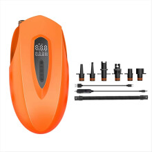 Nafukovacia pumpa na paddleboard 20PSI s automatickým vypínaním, elektrická vzduchová pumpa na surfboard pre SUP paddleboard, kajak, A