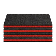 4 Pack Tool Box Foam,18x13x1 Inch Foam Inserts for Cases,Tools Box Liner Polyethylene Tools Sheets,Toolbox Organizer