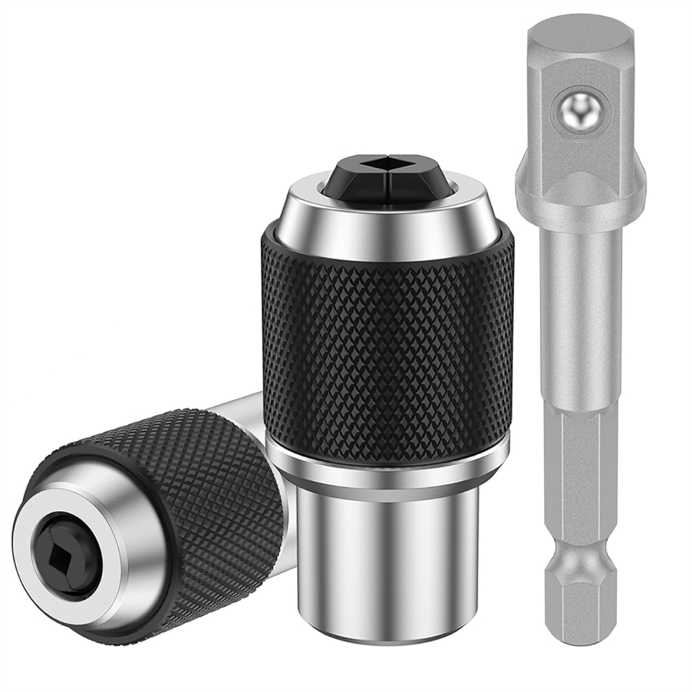 Tap Socket Set, Tap Holder Tool For 6-1/2 Tap And 3/8Inch Drive Tap Extractor, Tap And Tap Sleeve Extraction Tool Set 4851434122570
