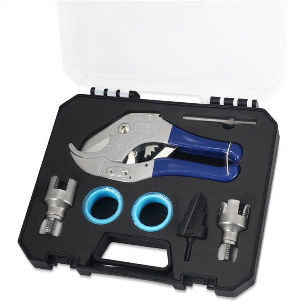 1/2 Inch 3/4 Inch Ppr Pipe Complete Threading Kit With Internal External Taps Dies Reamer Pipe For Dn15 Dn20 Plumbing 4851434122525