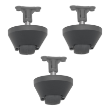 3 stuks reiswielen voor J4/J5 robotstofzuigeronderdelen, universele wielbevestigingen met beugel