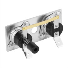 Termostato para aquecedor de água de RV, modelo 232282, em aço inoxidável, 120 volts. Peças de reposição para termostato de aquecedor de água.