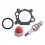 Kit de carburador compatível com cortadores de grama de empurrar JS61, JS63, JS63C e JS63E com corte de 21 polegadas (LG498170) 5