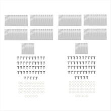90 stuks vervangende messen, compatibel met Luba & Yuka All Series vervangende robotmaaiermessen