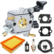Carburetor Air Filter Kit for BR350 BR350Z BR430 SR430 SR431 SR450 BR430Z Backpack Blower for C1Q-S210