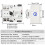 ATS WiFi Smart Dual Power Automatic Transfer Electrical Selector Switch Uninterrupted Power Supply 125A 2P 3