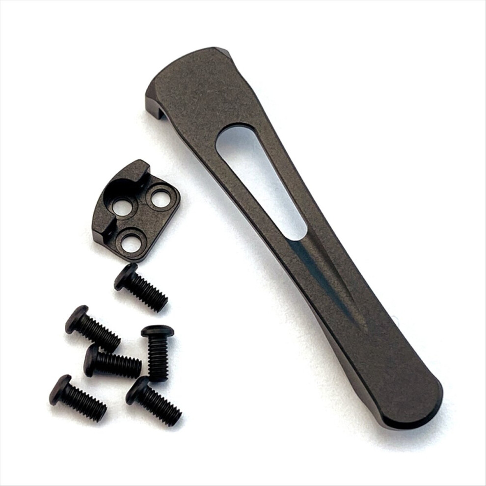 1Pc Cnc Titanium Alloy Integrated Clip Pocket Back Clip For C81 2 C223 Para 3 For Knife Accessories 4851434139875