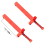 Bricklaying Wire Drawer Brick Leveling Line Runner Puller for Construction Building Fixer Measuring Tools Red 5PCS 7