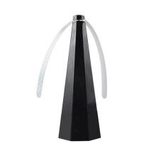 Portable USB Fly Fans for Table with Holographic Blades Scare Off Flies Wasps Bees Outdoor Picnic Fan 1 PCS