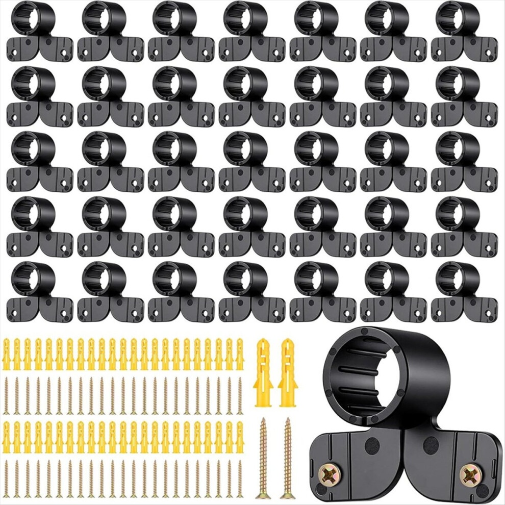 50 Pack 1/2 Inch Suspension Pipe Clamp Pex Clamps Conduit Clamp With Screws For Pex Copper Cpvc Tubing Supports 4851434135303