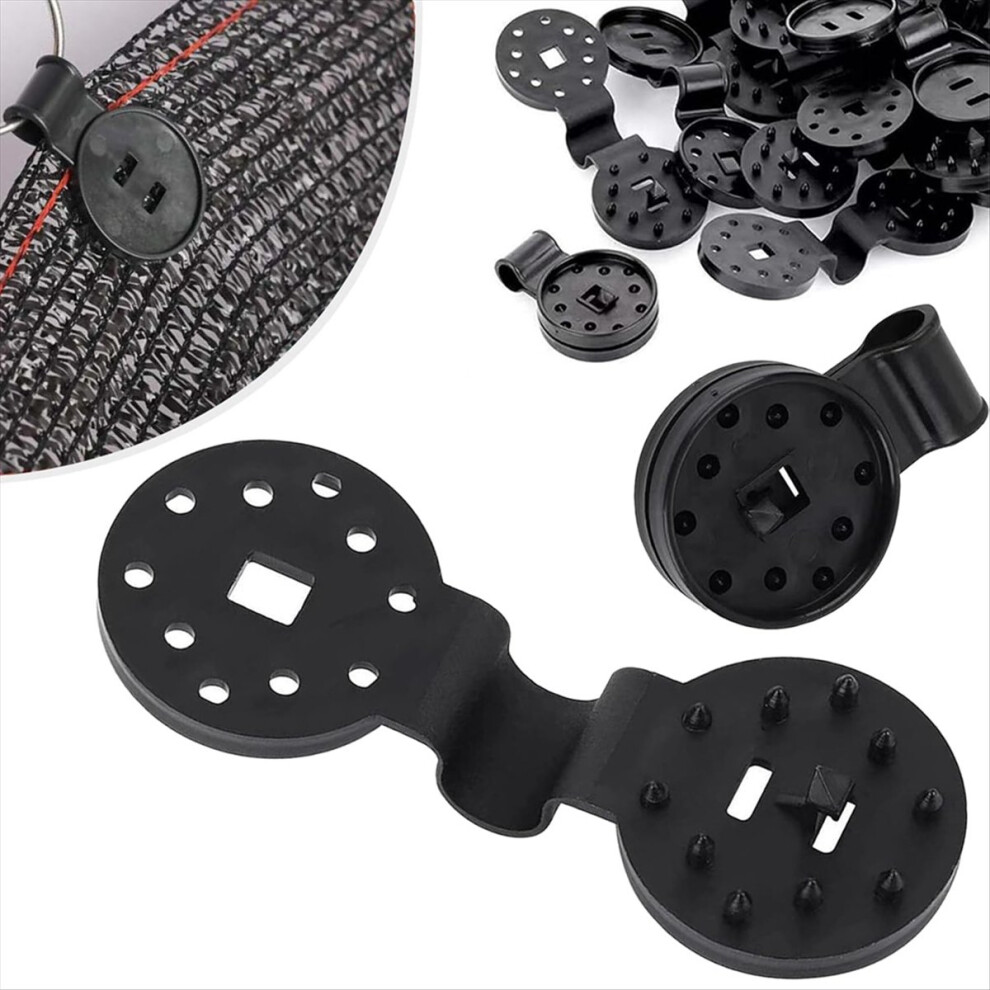 Tarp Clips Lock Grip, Shade Cloth Plastic Clips For ,Noneed To Worry About Falling Off Due To Strong Wind C 4851434138441