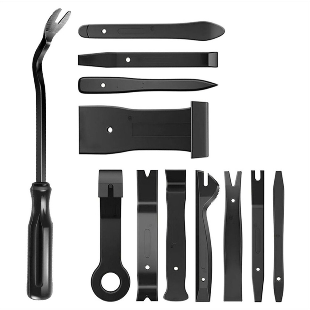12Pcs Auto Trim Removal Tool Kit No-Scratch Tool Kit For Car Audio Dash Panel Window Molding Fastener Remover Tool Kit 4851434137123