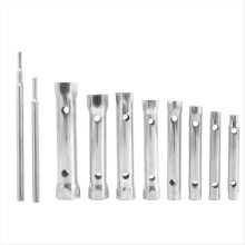 10Pcs Shower Valve Socket Wrench Set Carbon Steel Plumber Socket Wrench Double-Ended Tubular Spanner Set