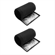 3 Layers HVAC Copper Pipe Insulation Cover,72x10.2Inch Oxford AC Pipe Insulation Covers for Outside 2pack