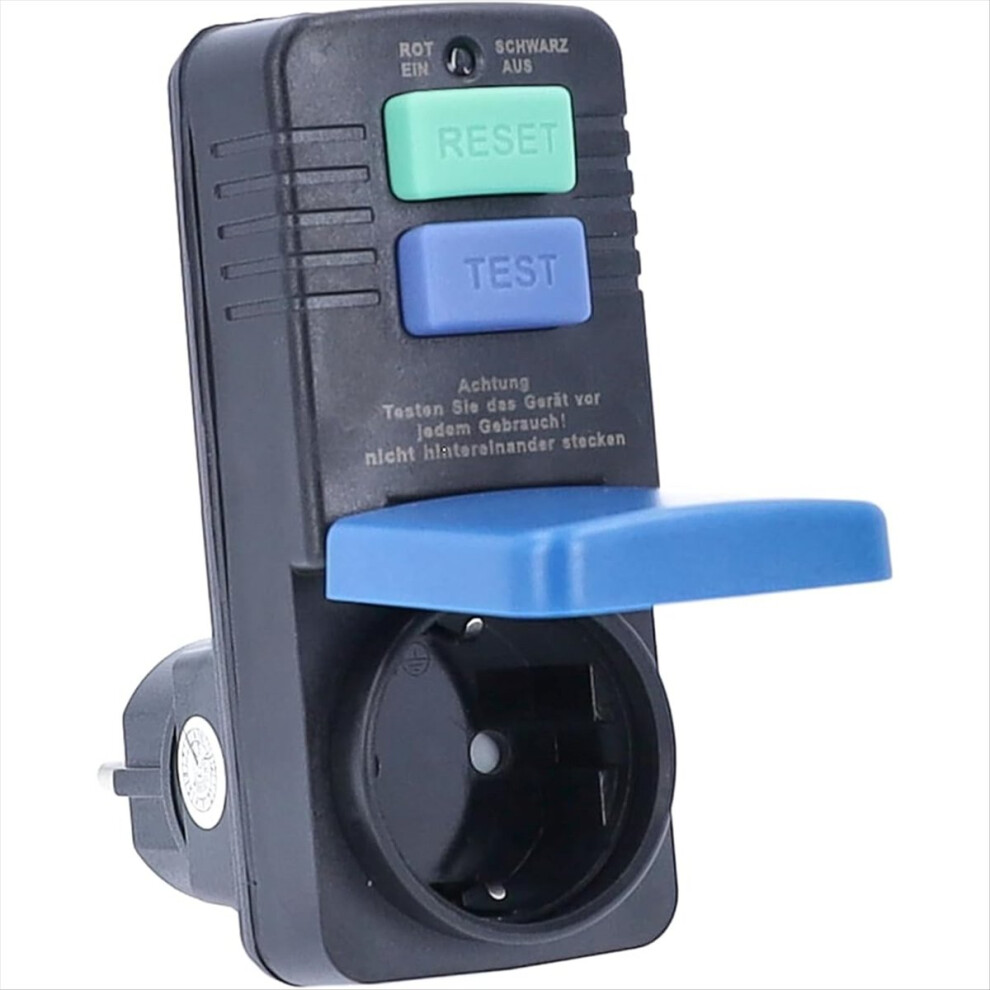 Personal Safety Protection Adapter Plug Prcd Socket Fi Circuit Breaker Connector 30Ma For Anti- Eu Plug 4851434135433