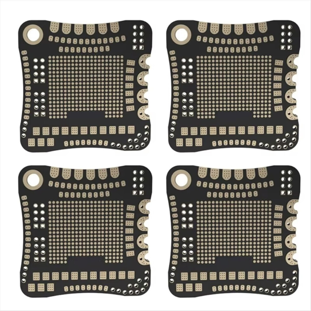 4Pcs Pcb Welding Exercise Board Metal Pcb Board For Soldering Practice For Flight Hobbyists Soldering Practice Board 4852469858106