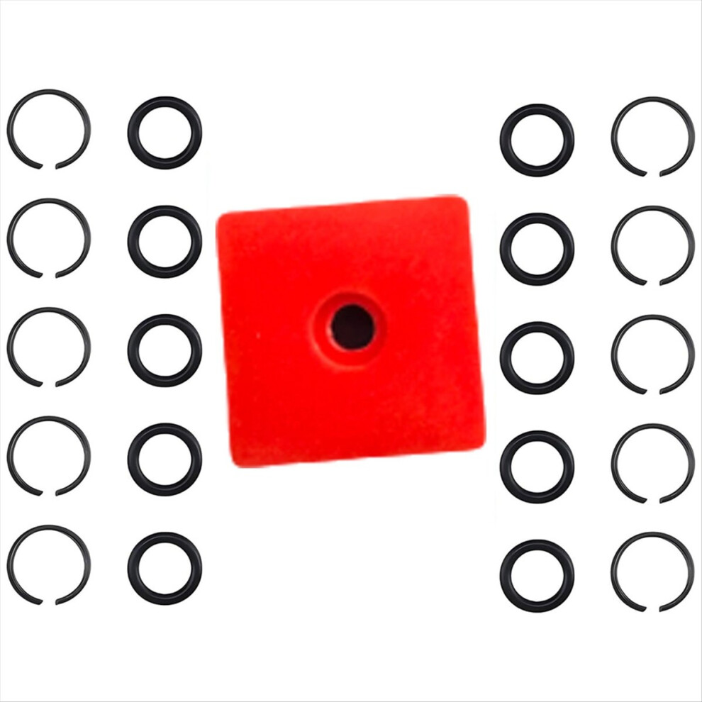 10Sets 1/2Inch Impact Wrench Retaining Ring Clips With O-Ring + Anvil Install Tool For Electric Impact Wrenches 4851434143223