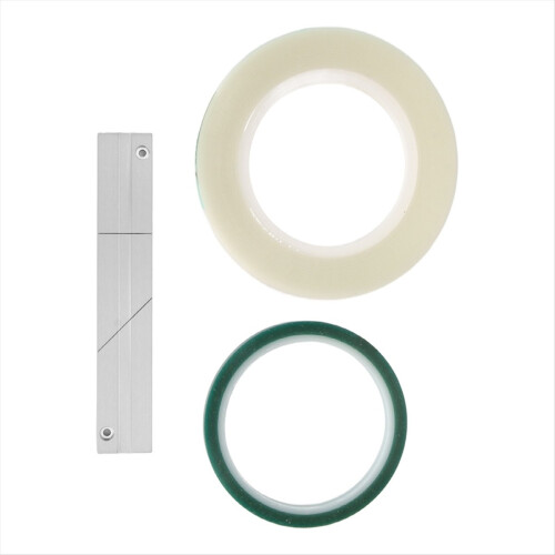 Conjunto de emenda de fita de 1/4" (10 polegadas) - Bloco de emenda profissional compatível com fitas Revoxsonido Open Reel to Reel. 2