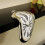 Melting Distorted Clock Art Decor for Living Room - Plastic Desktop Electronic Wall Clock Light Gold 4