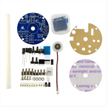 Kit de umidificador USB com placa de circuito, atomizador STG, controle de umidade e temporizador, peças para soldagem DIY.