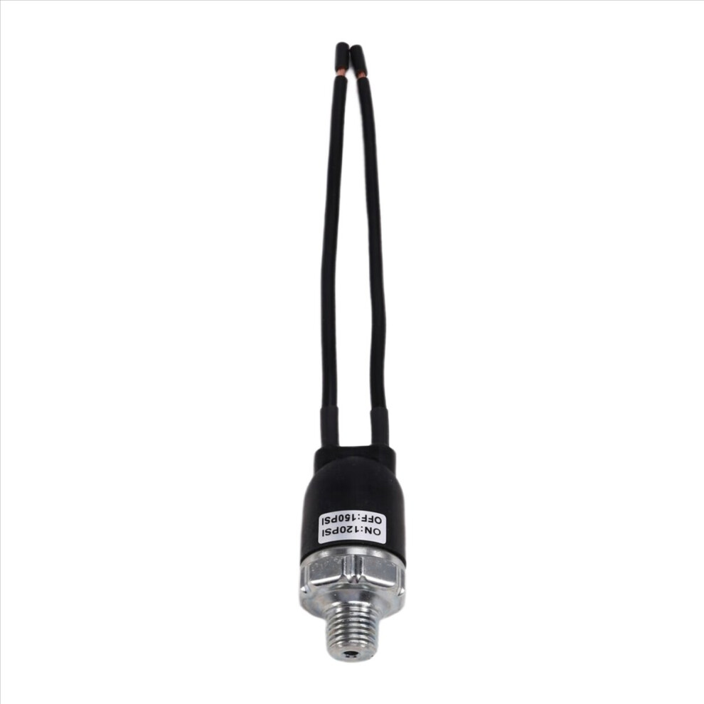 Air Compressor Pressure Switch With 12Awg Wires 12V 20A 1/4 Npt, 120-150Psi 4852469859325