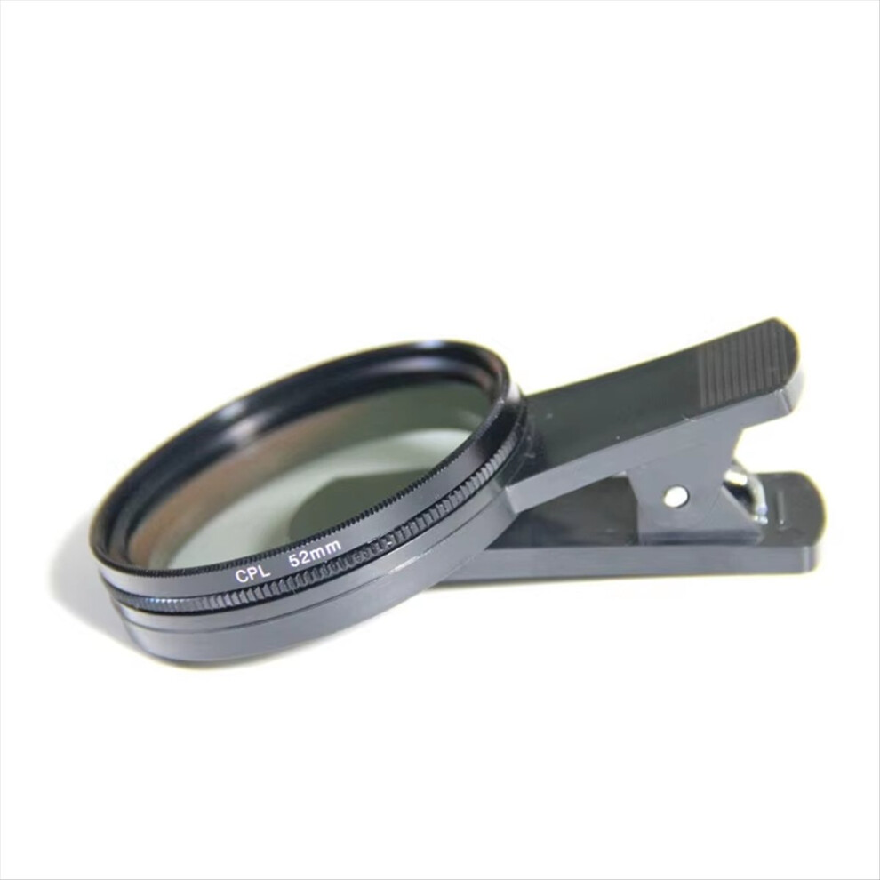 52Mm Circular Universal Portable Polarizer Camera Lens Cpl No Reflections Filter Professional For Mobile Phone 4852469870269