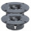 Tweeter de cúpula de tecido de seda Hi-Fi de 4 polegadas, 8 ohms, 60 W e 104 mm com laminado de cúpula macia para experiências sonoras aprimoradas. 1