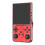 S600 Retro Game Console 128G Open Source Linux 4.0Inch IPS Screen Handheld Video Player with 18000+ Games Red 1