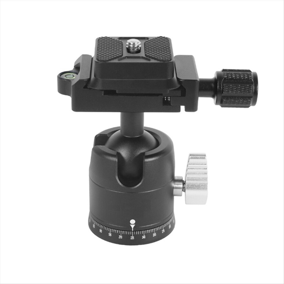 Professional Camera Tripod Ball Head With 1/4In Quick Release Plate 360 Degree Rotating For Dslr Cameras Tripod 4852469871082