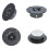 Tweeter de cúpula de tecido de seda Hi-Fi de 4 polegadas, 8 ohms, 60 W e 104 mm com laminado de cúpula macia para experiências sonoras aprimoradas. 5